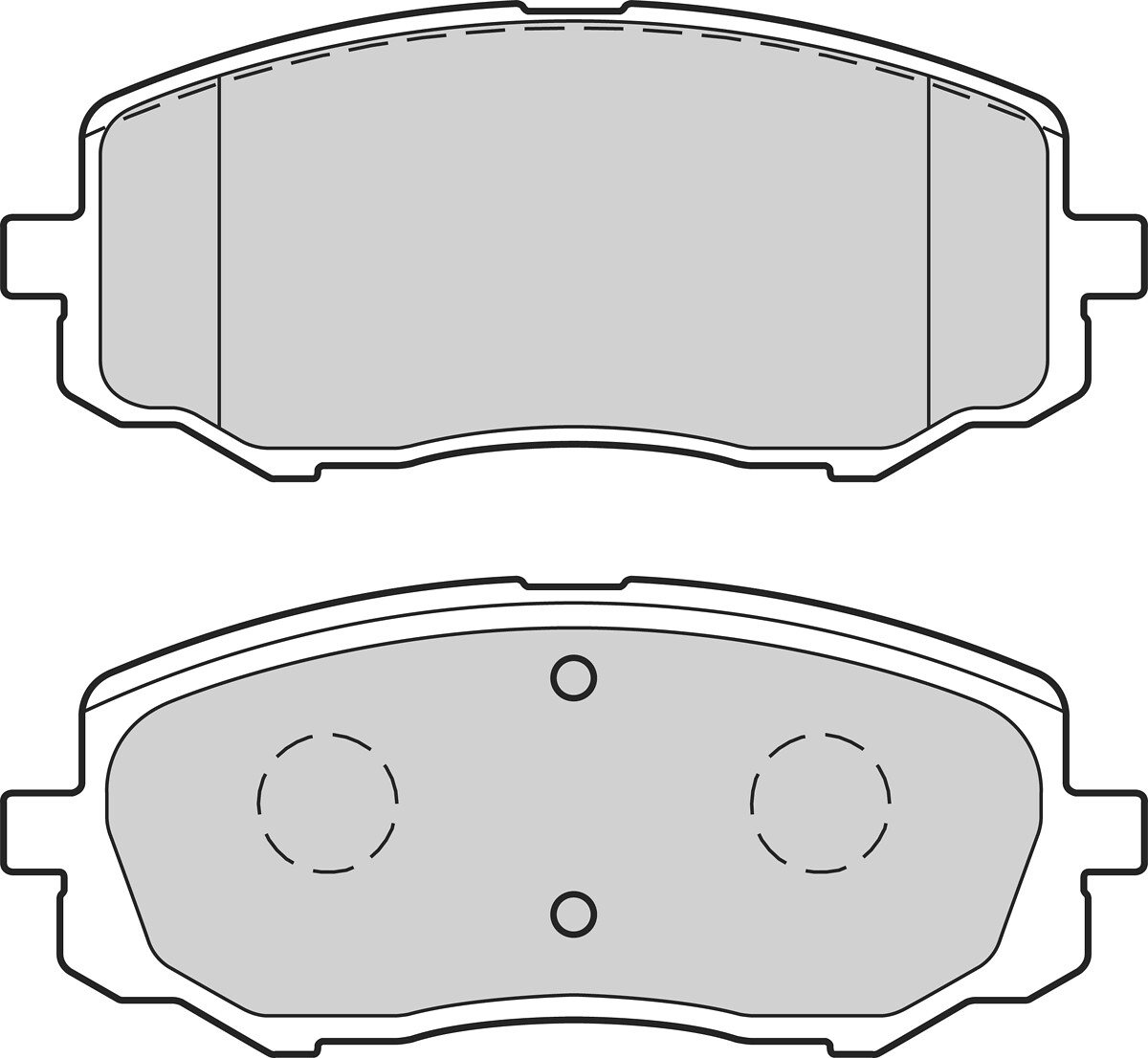 BRAKE PADS FIRST HYUNDAI I20 I FR